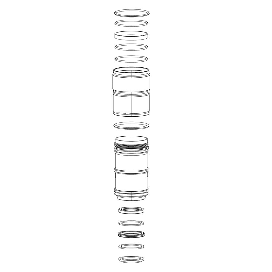 942362-05::0::942362-05::RockShox, Debonair Mise à Niveau de la Cannette d'air, 216x63, Kit