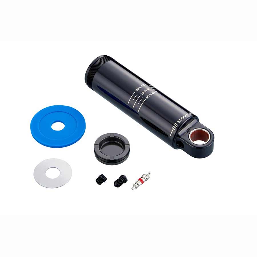942589-02::0::942589-02::RockShox, Corps d'amortisseur et Piston Flottant pour Deluxe/Super Deluxe, Oeillet Standard 52.5mm
