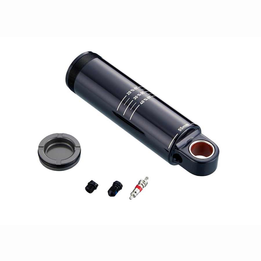 942589-03::0::942589-03::RockShox, Corps d'amortisseur et Piston Flottant pour Deluxe/Super Deluxe, Oeillet Standard 55mm