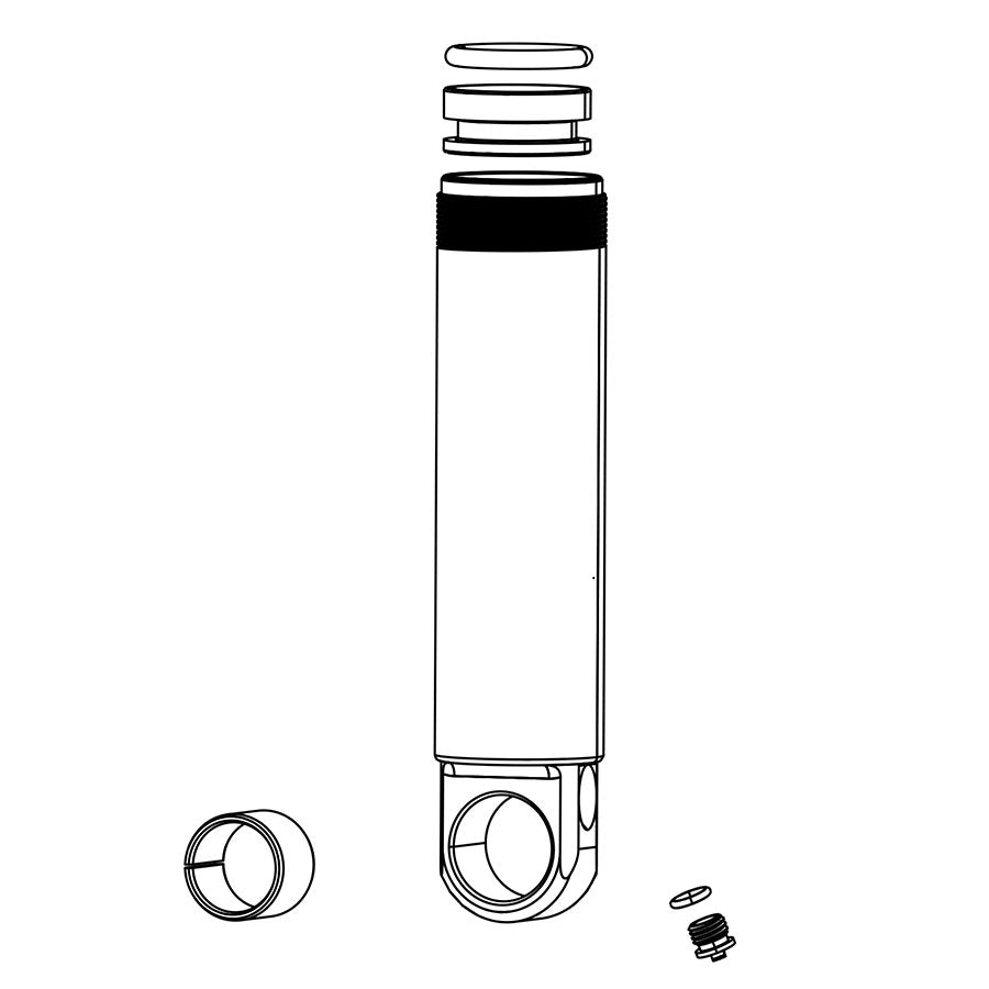 942755-02::0::942755-02::RockShox, SIDluxe Damper Body, Standard Eyelet 45mm, 11.4118.081.007
