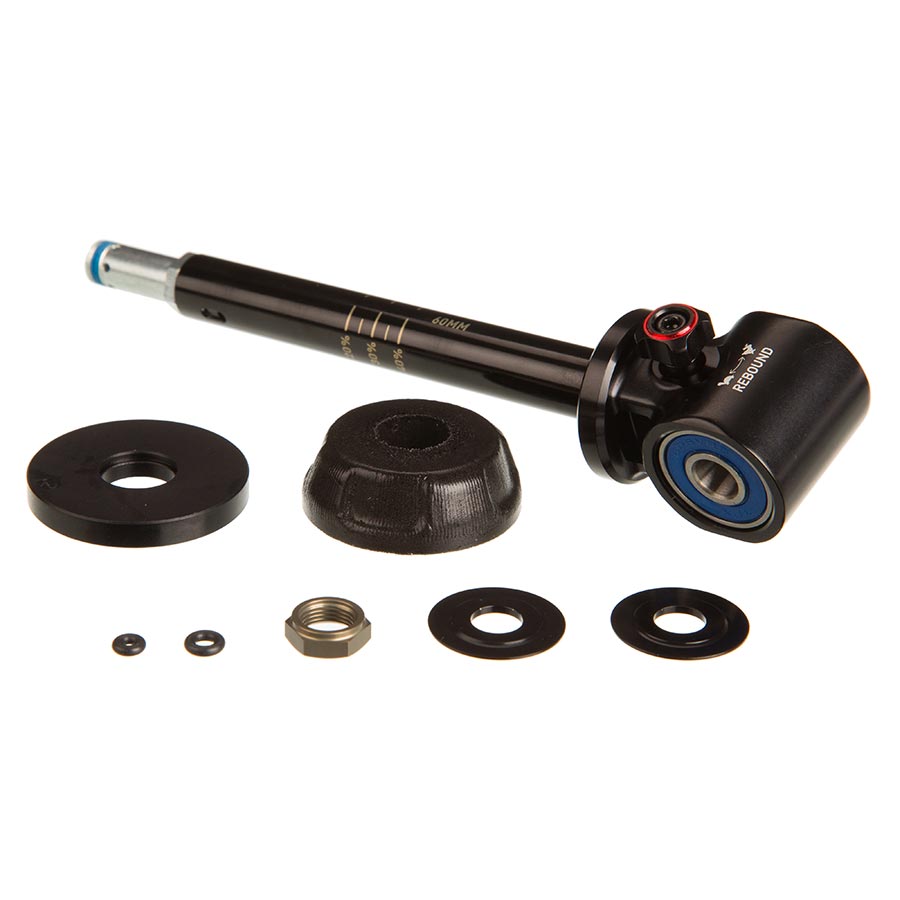 942758-13::0::942758-13::RockShox, Super Deluxe Coil Damper Shaft, Tige d'amortisseur, Oeillet de roulement, 60mm