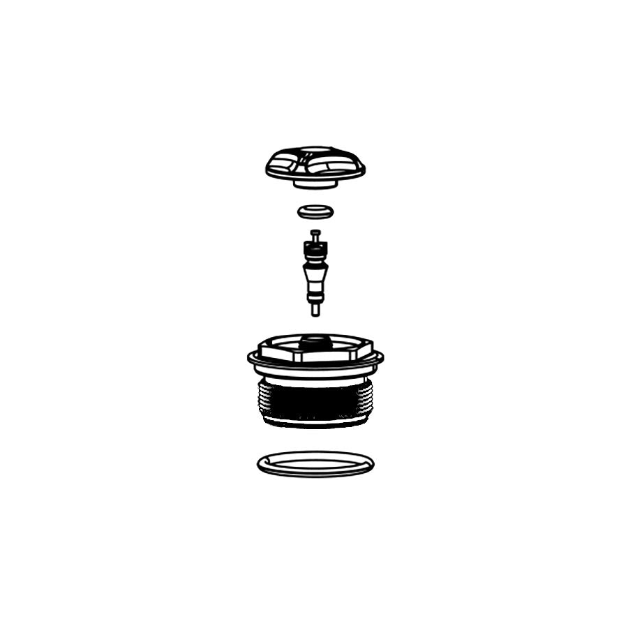 942874-01::0::942874-01::RockShox, Bouton d'ajustement pour ressort à air pour 30 Gold, 11.4018.012.005