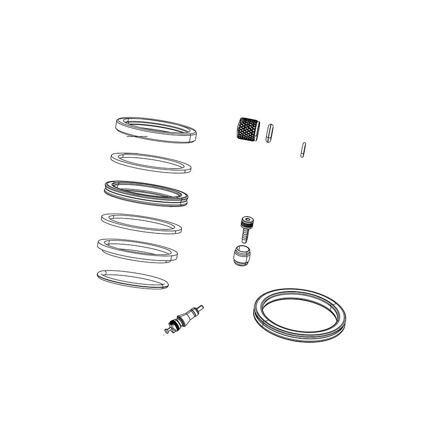 942976-01::0::942976-01::RockShox, Trousse d'entretien de base pour Monarch XX (2012), 11.4118.006.010