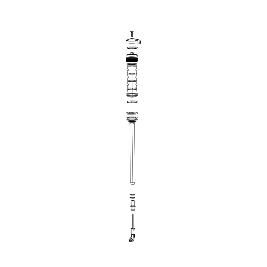 942993-01::0::942993-01::RockShox, Amortisseur pour Recon/Recon S/Sektor, Crown RL 80-120mm (Thread .8mm) - Recon Silver RL B1+ (2017-2021)/Recon RL A1+ (2018-2021), 11.4018.104.033