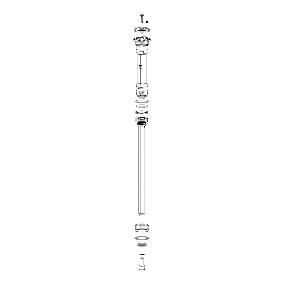 942994-01::0::942994-01::RockShox, Amortisseur pour Paragon Gold Remote, Remote 10mm (2013+ Pushloc, OneLoc, TwistLoc) Moco (Inclut Bobine, Attache de câble et vis) - Paragon Gold RL A1+, 11.4018.097.002