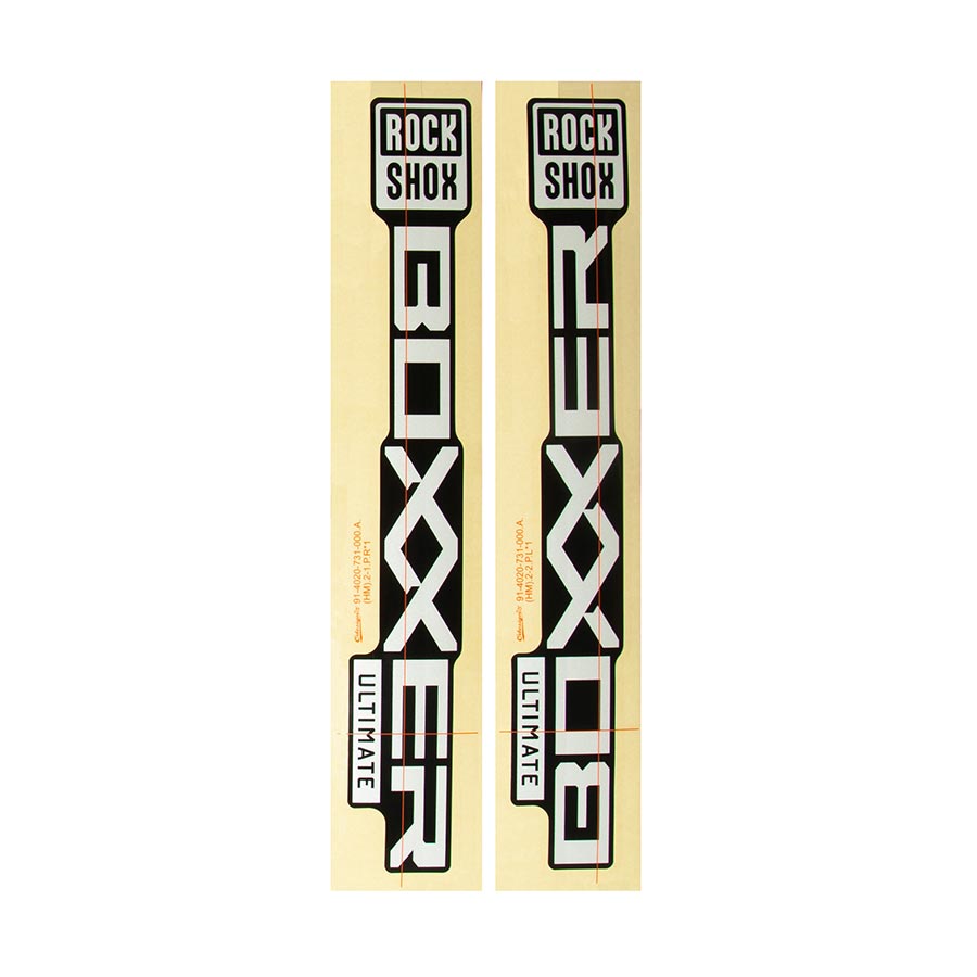 943163-02::0::943163-02::RockShox, Autocollants pour BoXXer Ultimate D1,
