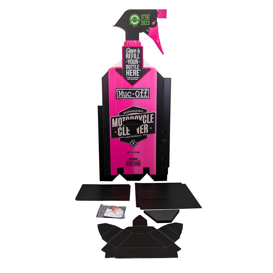 961859-02::0::961859-02::Muc-Off, Présentoir de recharge 25 L de Nano Tech Cleaner, Français