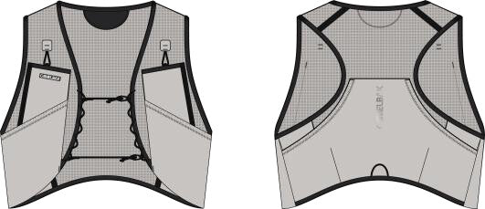 C-43970-G51-XL::0::C-43970-G51-XL::VESTE APEX 6 GRIS XL 