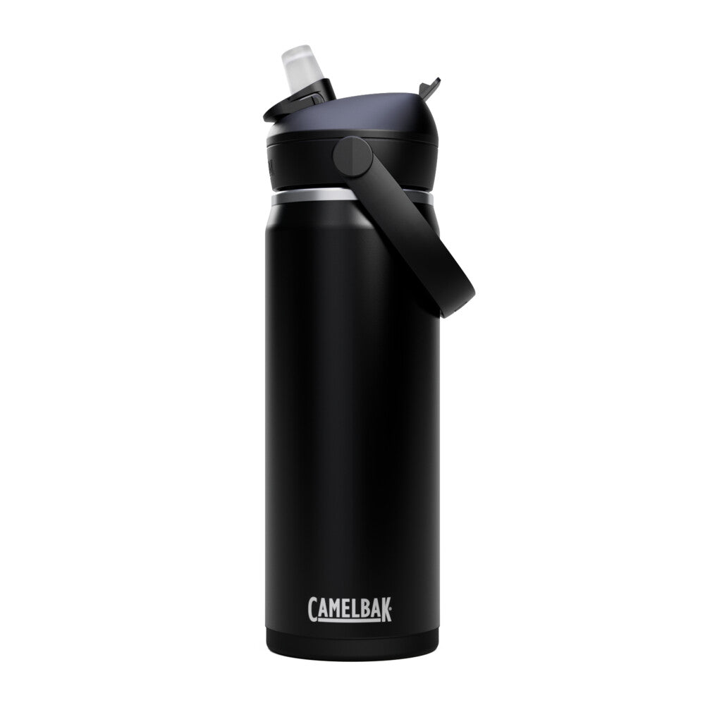 C-2857002060::0::C-2857002060::THRIVE FLIP STRAW ACIER INOX. ISOLÉ 600ML NOIR