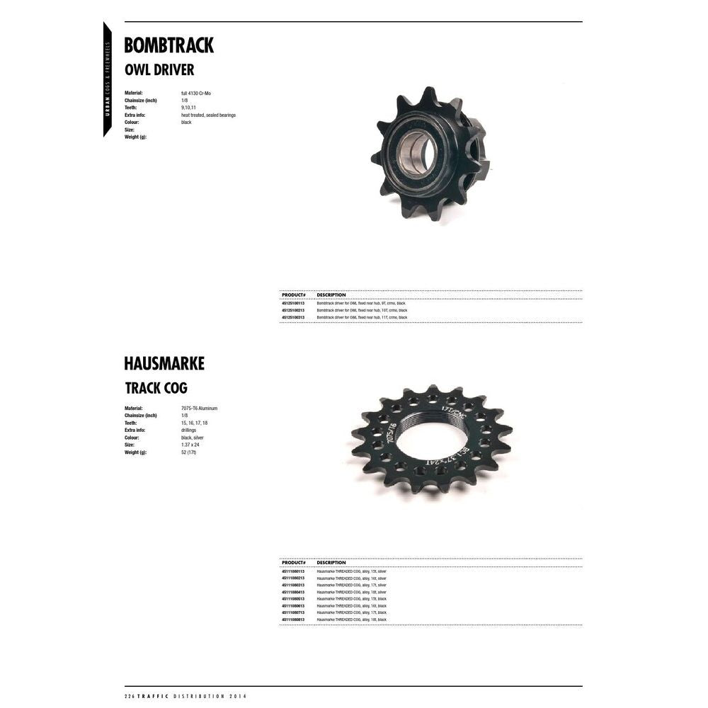 BT-45040215::0::BT-45040215::#CASS HUB DRIVER 10T, FOR OWL FXD REAR HUB