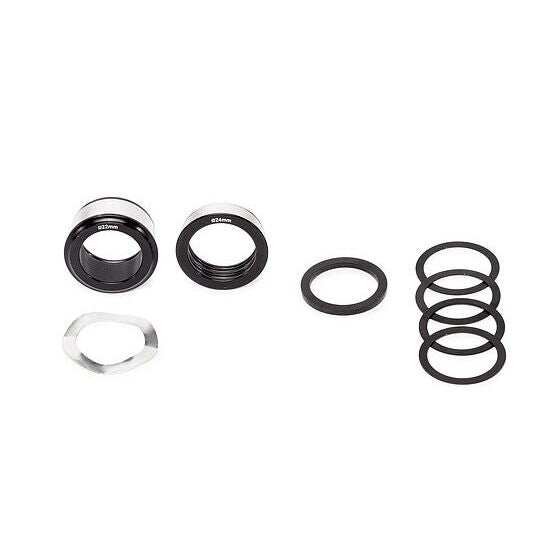 BT-45125220220::0::BT-45125220220::#BOMBTRACK BB T47 SPINDLE ADAPTOR BLACK 24