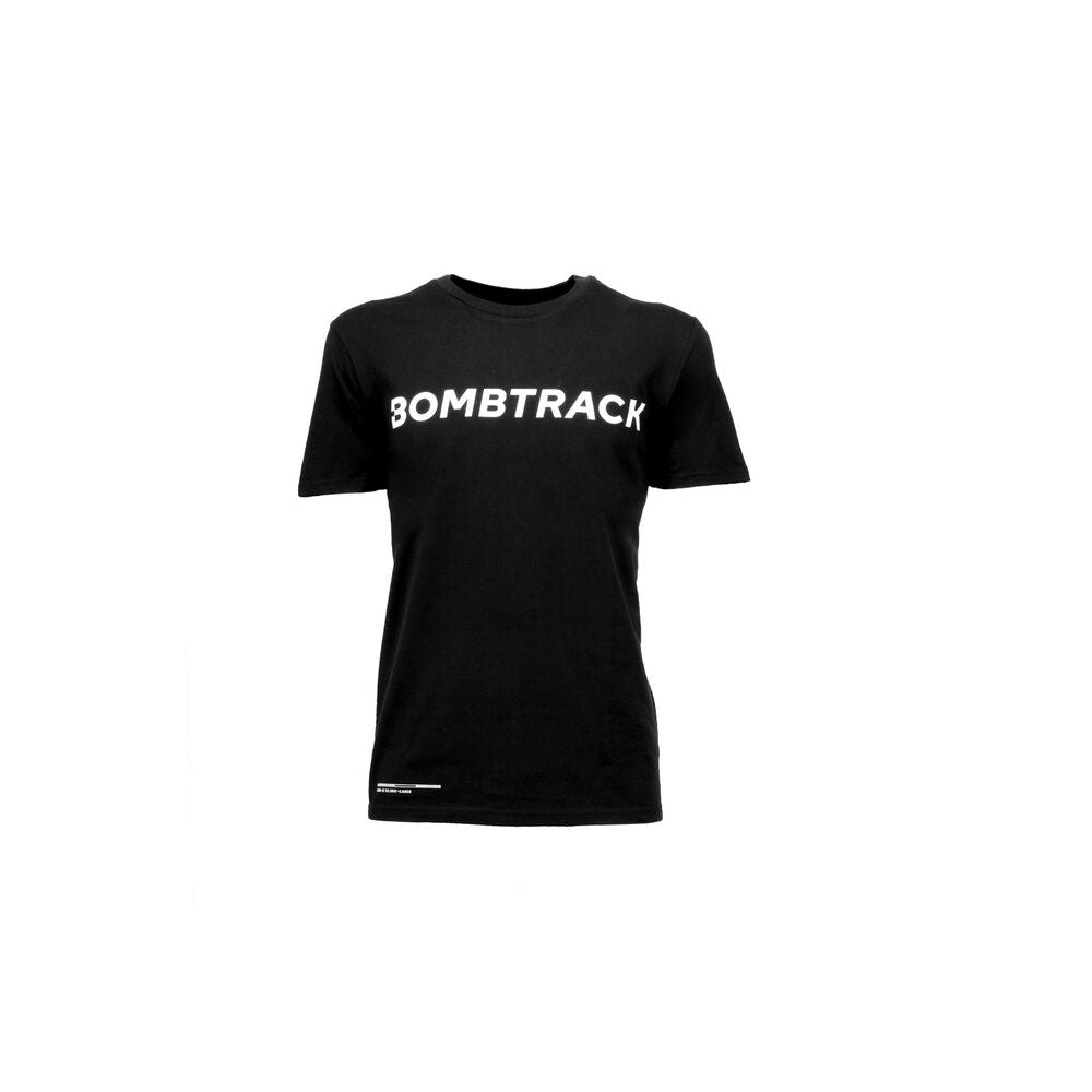 BT-46125020221::0::BT-46125020221::#BOMBTRACK LOGO TEE BLACK MEDIUM