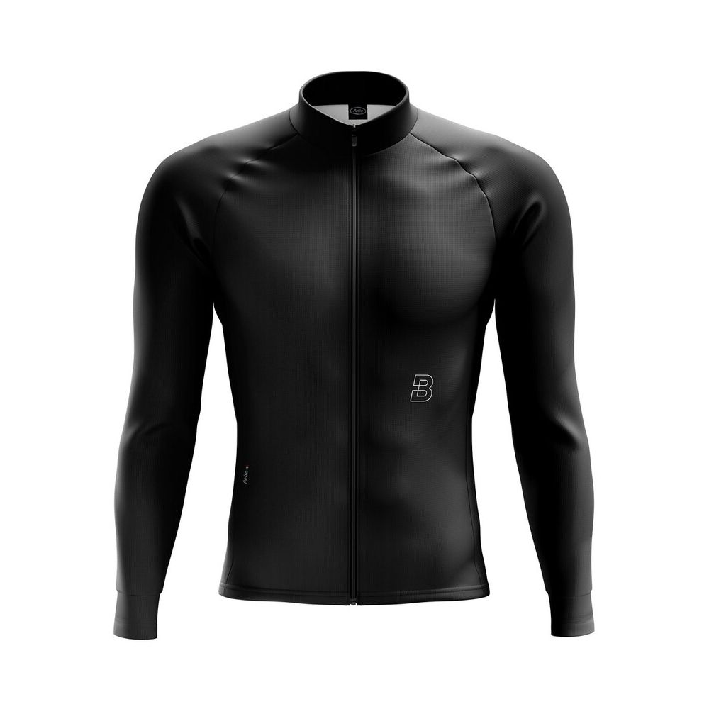 BT-46125320221::0::BT-46125320221::#BOMBTRACK ACHROMATIC LS JERSEY MEDIUM