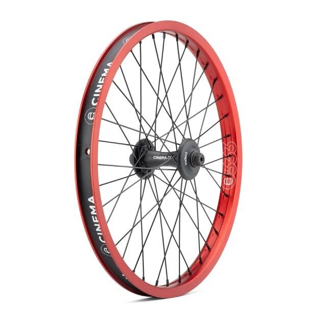 CN-7611RED::0::CN-7611RED::ZX 333 FRONT WHEEL RED 