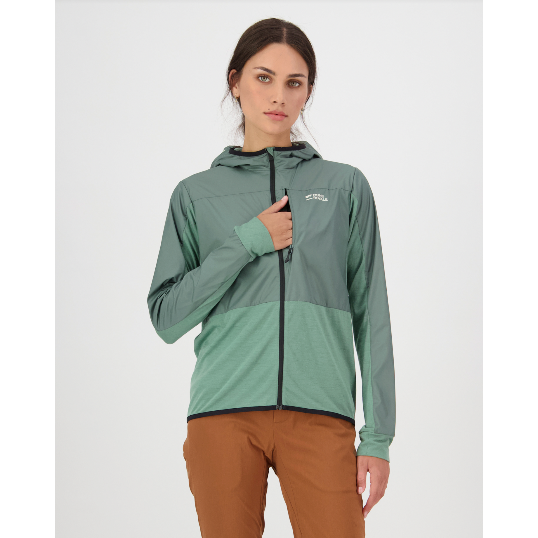 Mons Royal Veste Diversion Merino Femme