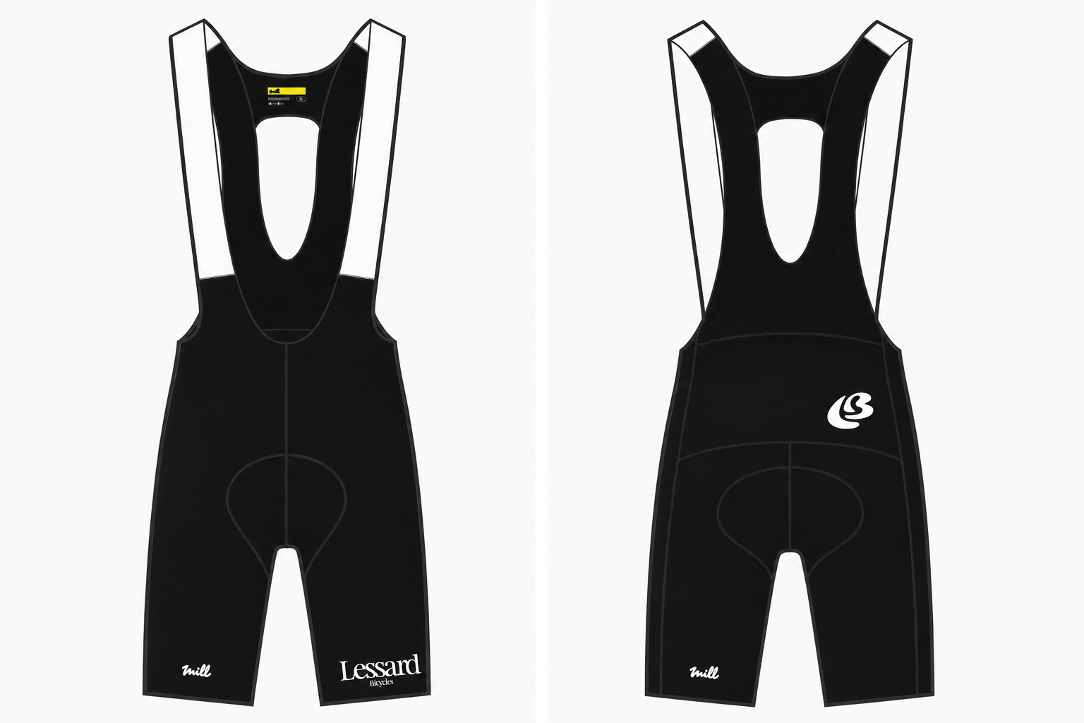 Lessard Bicycles Road Race Mill Bib Homme