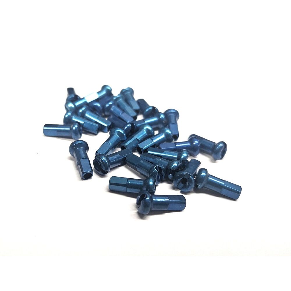 DT-N0AA20120B01::0::DT-N0AA20120B01::STANDARD ALUM NIPPLE 2.0X12MM 100PCS BLUE