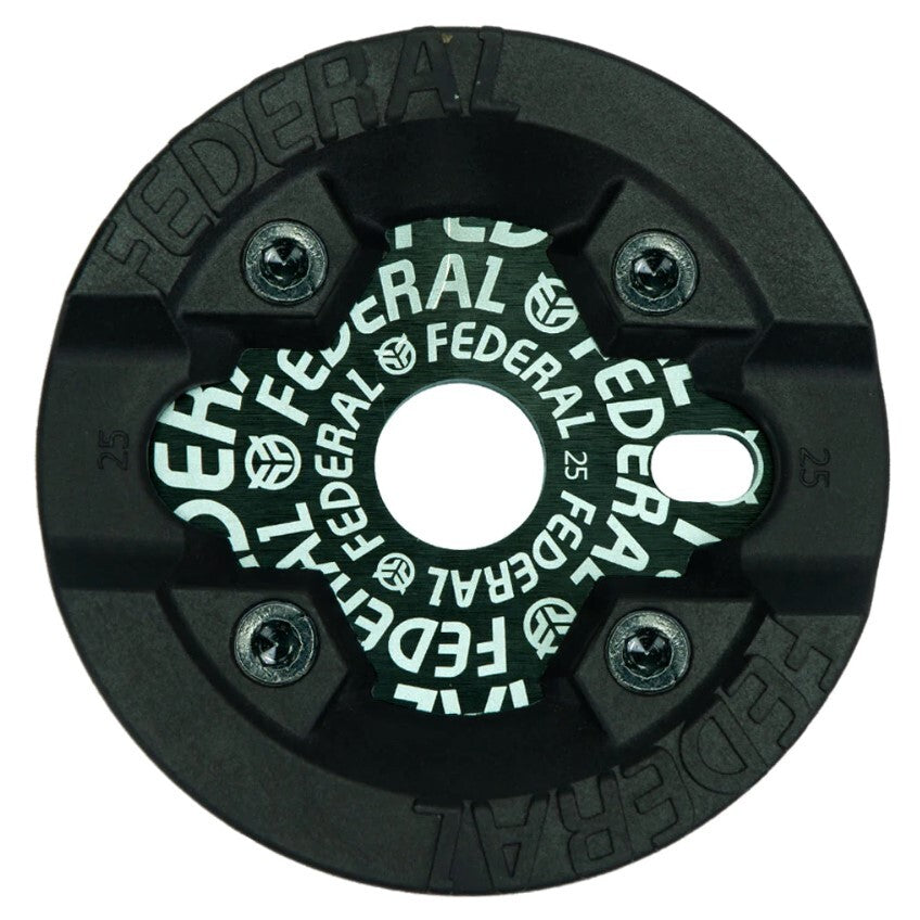 FE-SPFE018-BK1-028T::0::FE-SPFE018-BK1-028T::FEDERAL LOGO PIGNON NOIR AVEC GUARD 28T