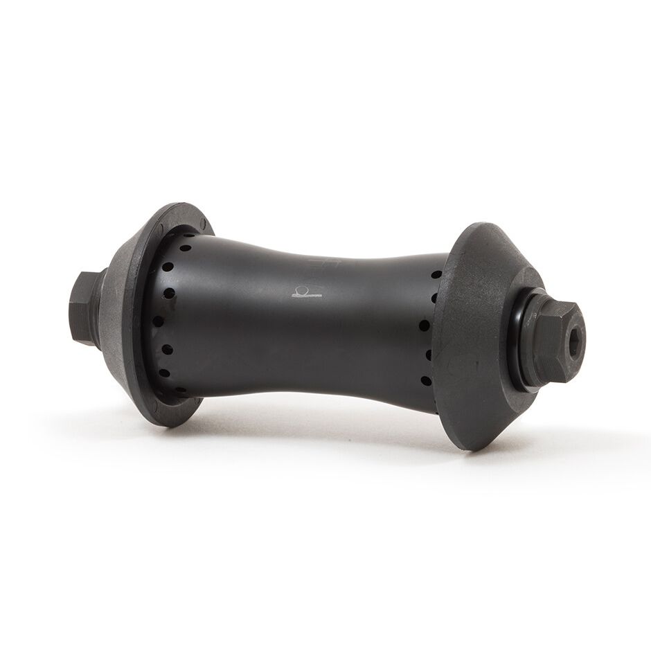 FN-HU-001BLK::0::FN-HU-001BLK::#FIEND CAB FLANGELESS FRONT HUB NOIR