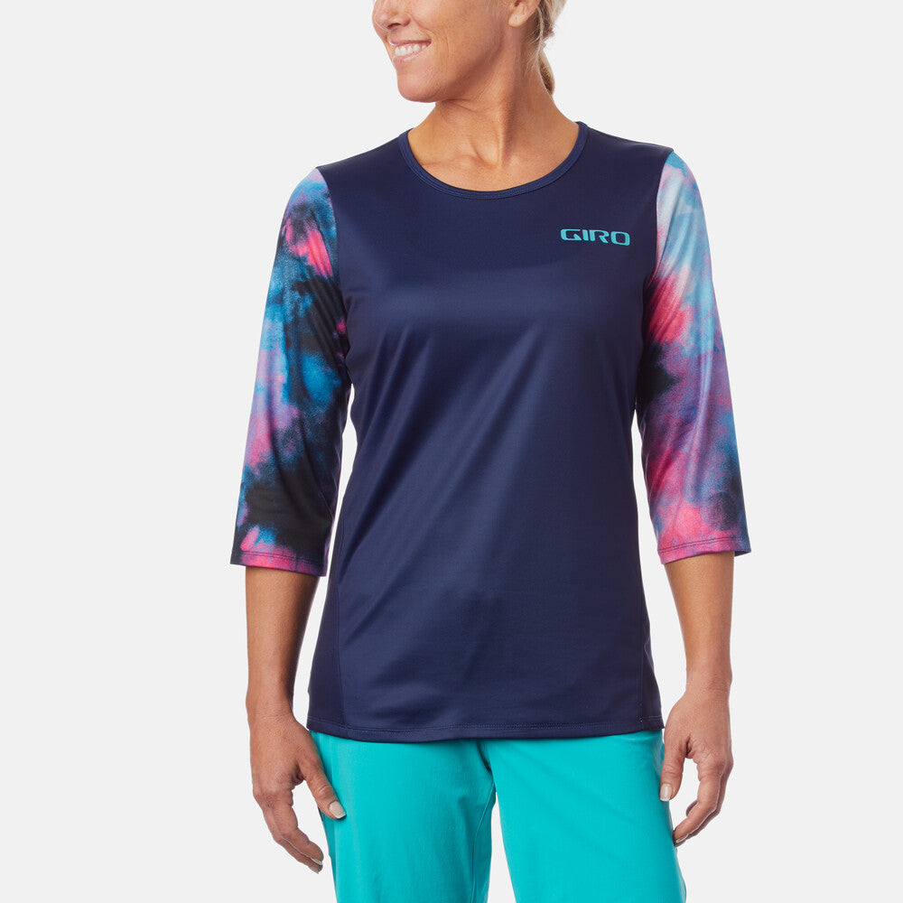 GA-7086272::0::GA-7086272::#W ROUST 3/4 MTB JERSEY MDNT TIE DYE S