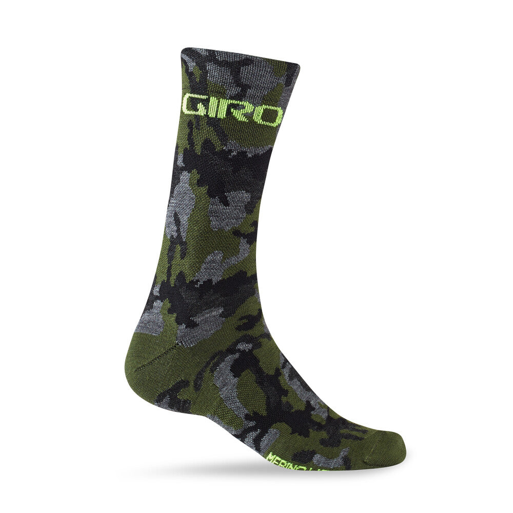 GH-7085807::0::GH-7085807::#MERINO SEASONAL SOCK CAMO/HIGHLIGHT YELLOW S