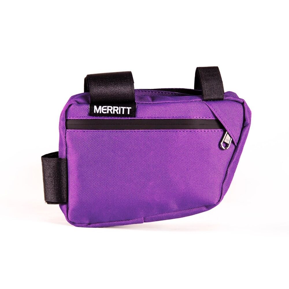 ME-120088MZZ::0::ME-120088MZZ::MERRITT CORNER POCKET FRAME BAG PURPLE