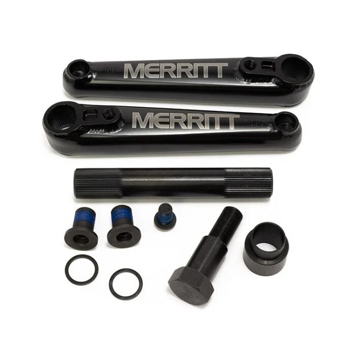 ME-CR3100BLA170::0::ME-CR3100BLA170::MERRITT V2 BATTLE CRANKS BLACK 170MM