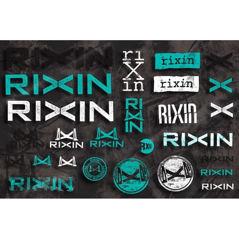 ME-POPRI1000::0::ME-POPRI1000::RIXIN PAQUET D'AUTOCOLLANTS 26PCS