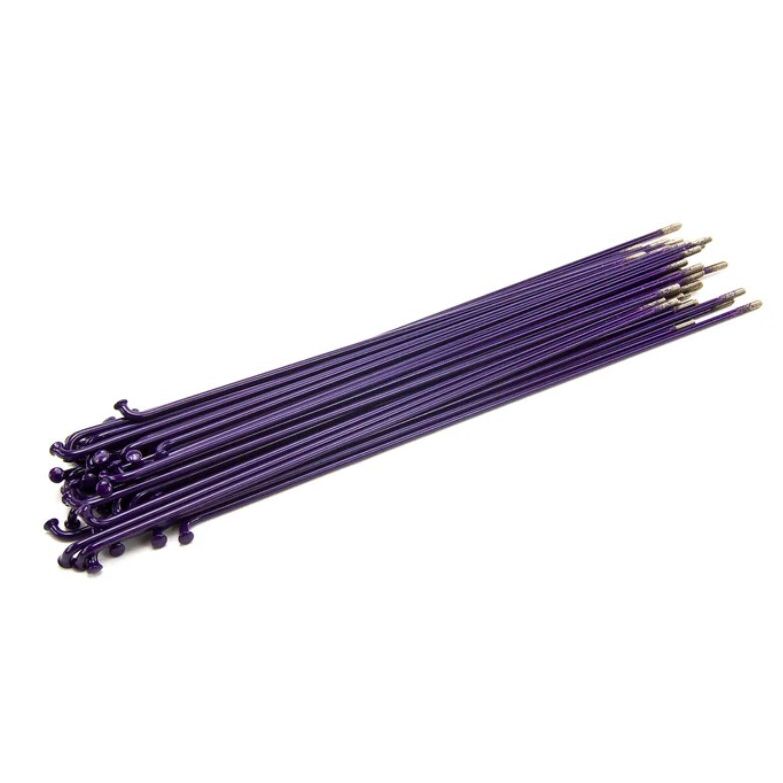MI-MNS182PUR::0::MI-MNS182PUR::STAINLESS STEEL SPOKES 182MM PURPLE 40PC