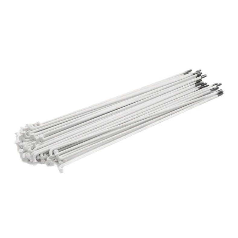 MI-MNS190WHT::0::MI-MNS190WHT::STAINLESS STEEL SPOKES 190MM WHITE 40PC