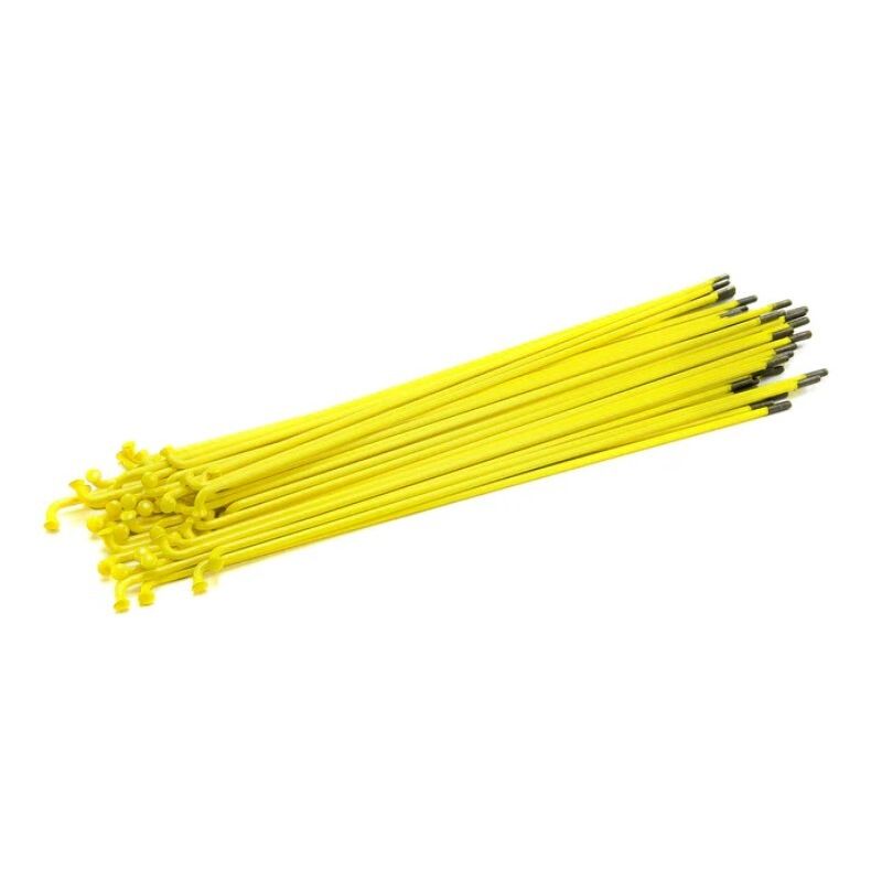 MI-MNS182YEL::0::MI-MNS182YEL::STAINLESS STEEL SPOKES 182MM YELLOW 40PC