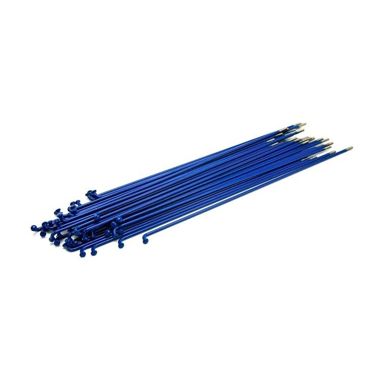 MI-MNS186BLU::0::MI-MNS186BLU::STAINLESS STEEL SPOKES 186MM BLUE 40PC