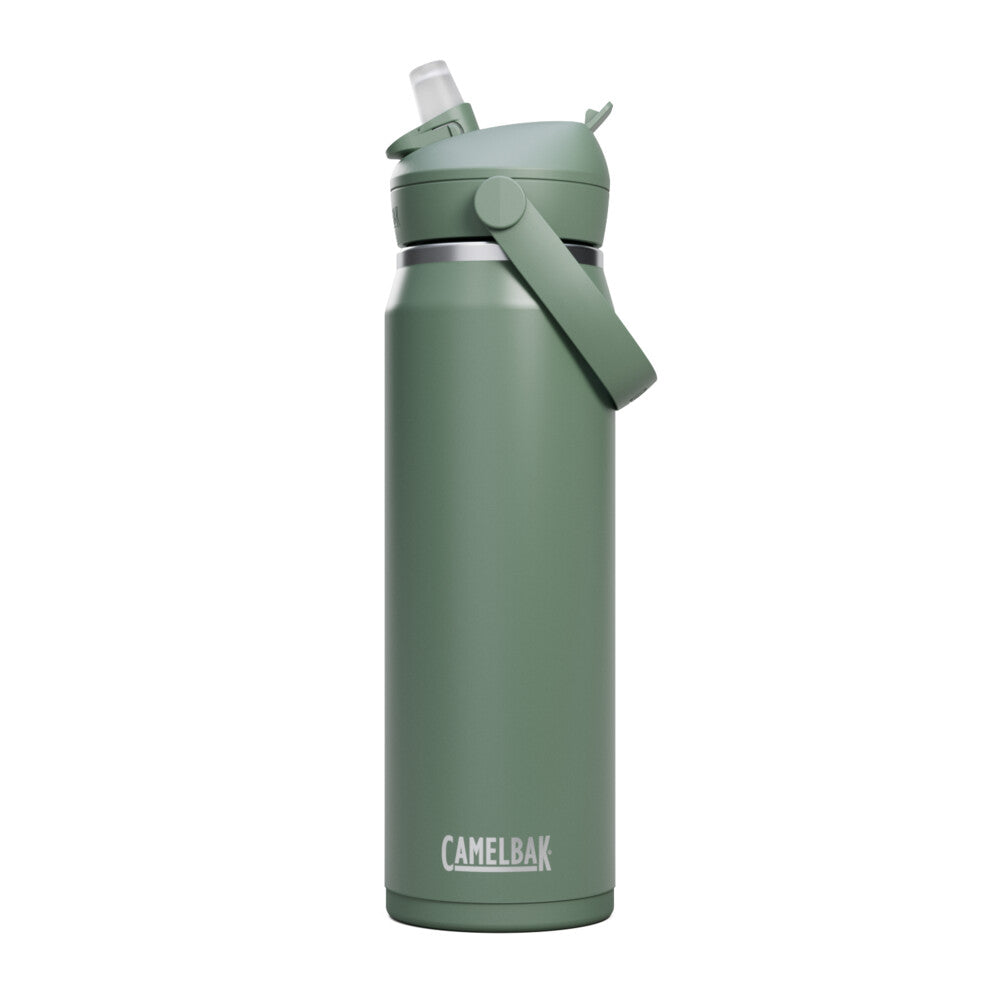 C-2855303001::0::C-2855303001::THRIVE FLIP STRAW ACIER INOX. ISOLÉ 1L VERT