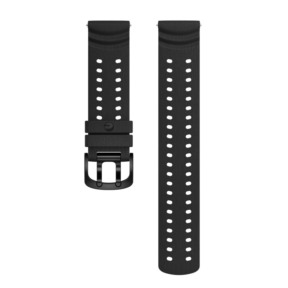 PL-910112400::0::PL-910112400::POLAR BRACELET 22MM SIL NOIR SPORT S-L