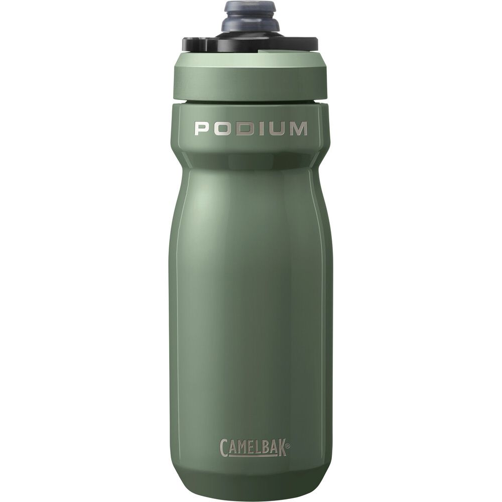 C-2964301052::0::C-2964301052::PODIUM ACIER INOX. ISOLÉ 530ML VERT