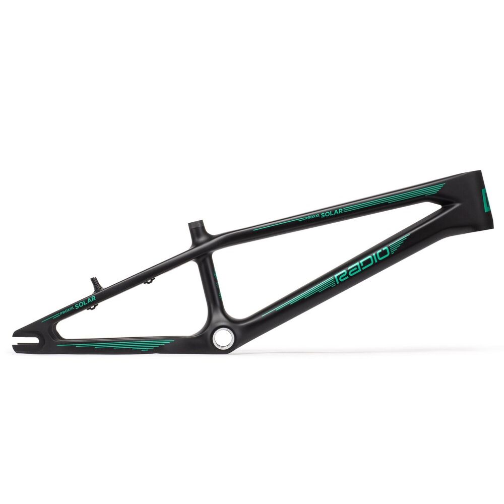 RR-02006110620::0::RR-02006110620::#RADIO RACE SOLAR PRO XXL FRAME BLACK/TEAL