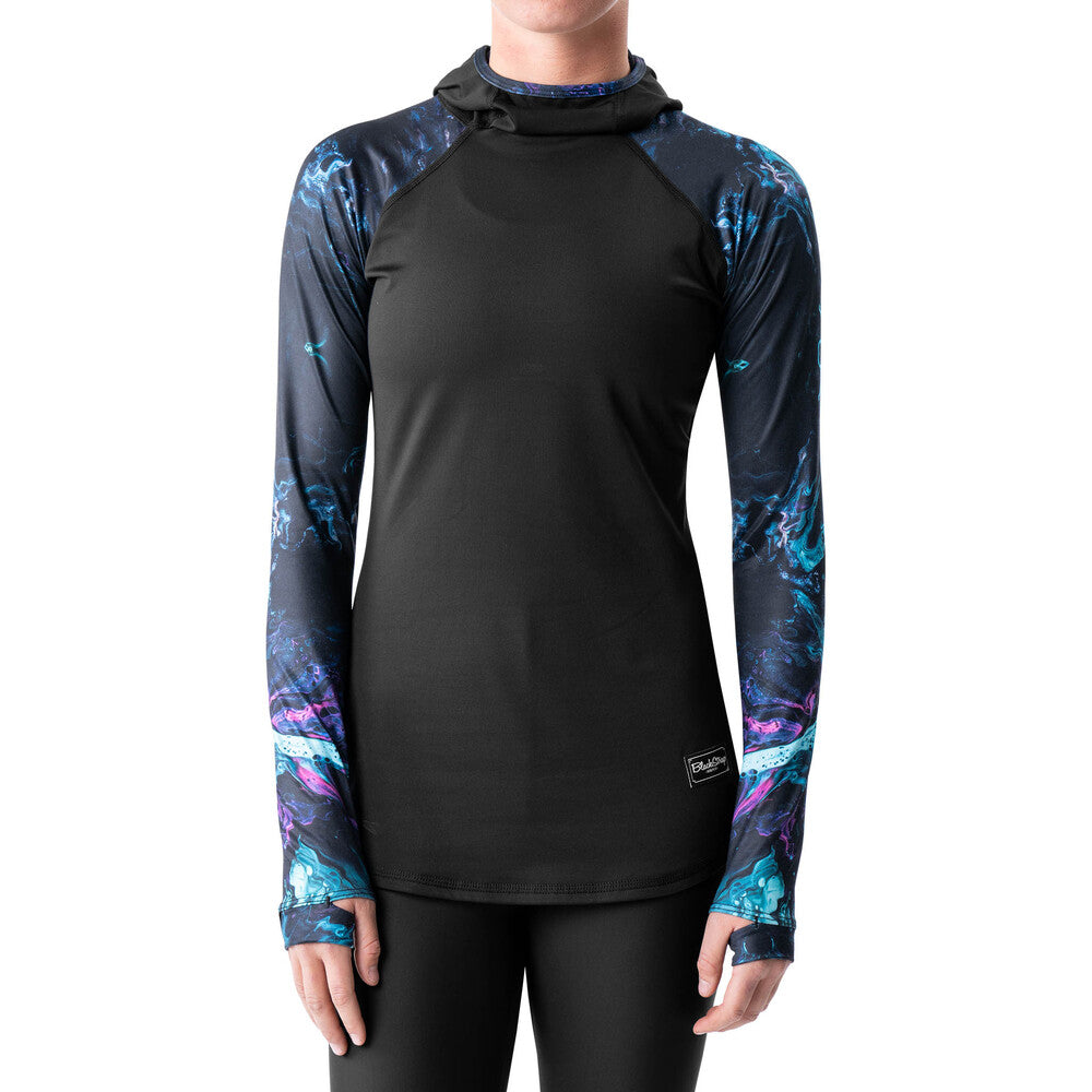 BS-WTHR-H-DARMAT-2-S::0::BS-WTHR-H-DARMAT-2-S::#W THERMA HOODED TOP DARK MATTER S