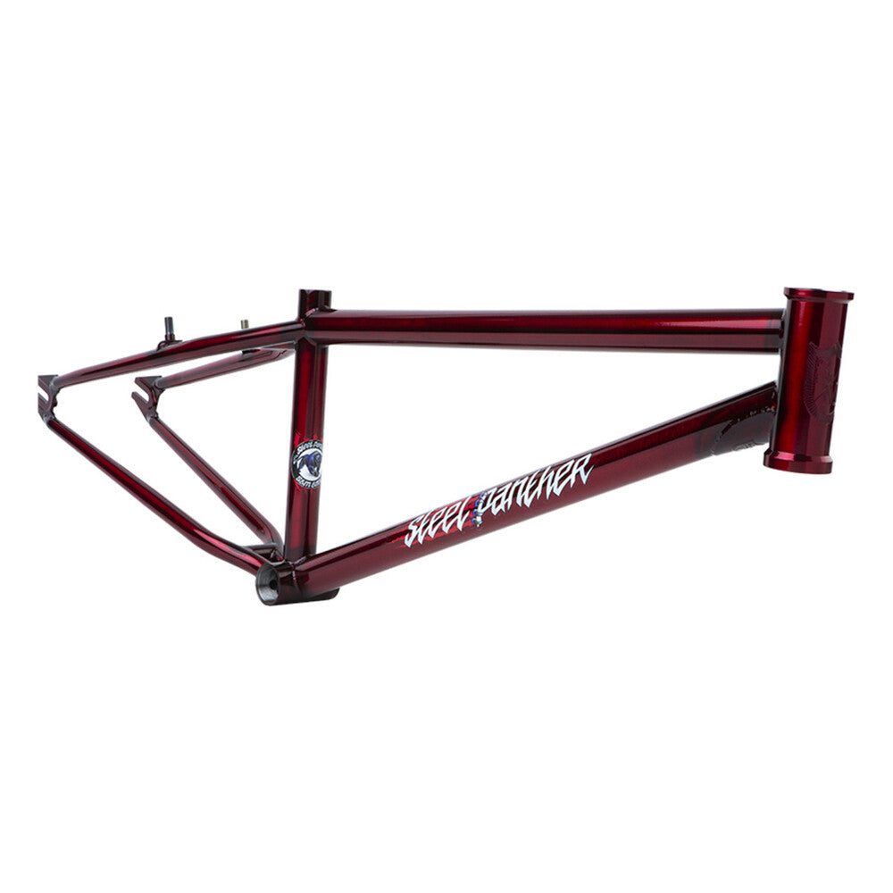 SM-PNTHR-24-TRED-22::0::SM-PNTHR-24-TRED-22::#S&M STEEL PANTHER 24" CRUISER FRAME TRANS RED
