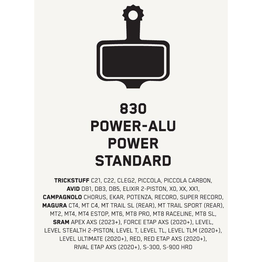 TS-BSPP83::0::TS-BSPP83::PLAQUETTES DE FREIN 830  POWER
