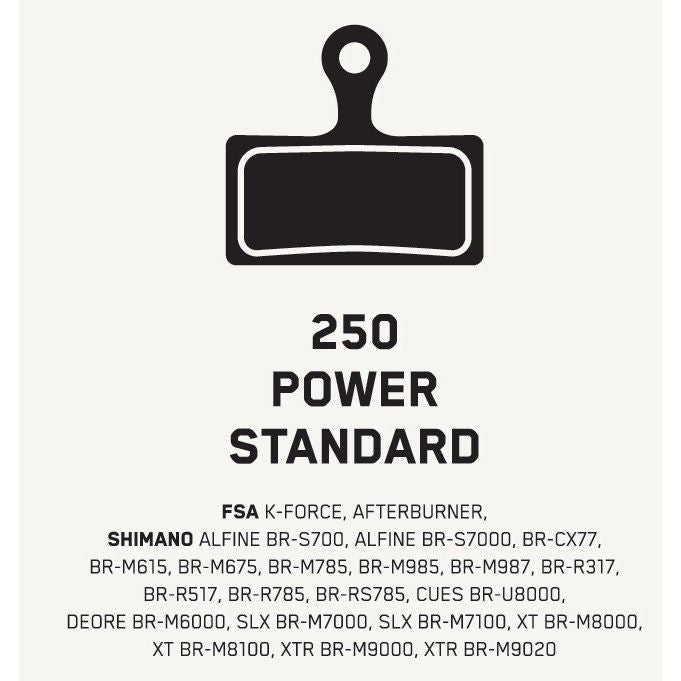 TS-BSPS25::0::TS-BSPS25::PLAQUETTES DE FREIN 250  STANDARD