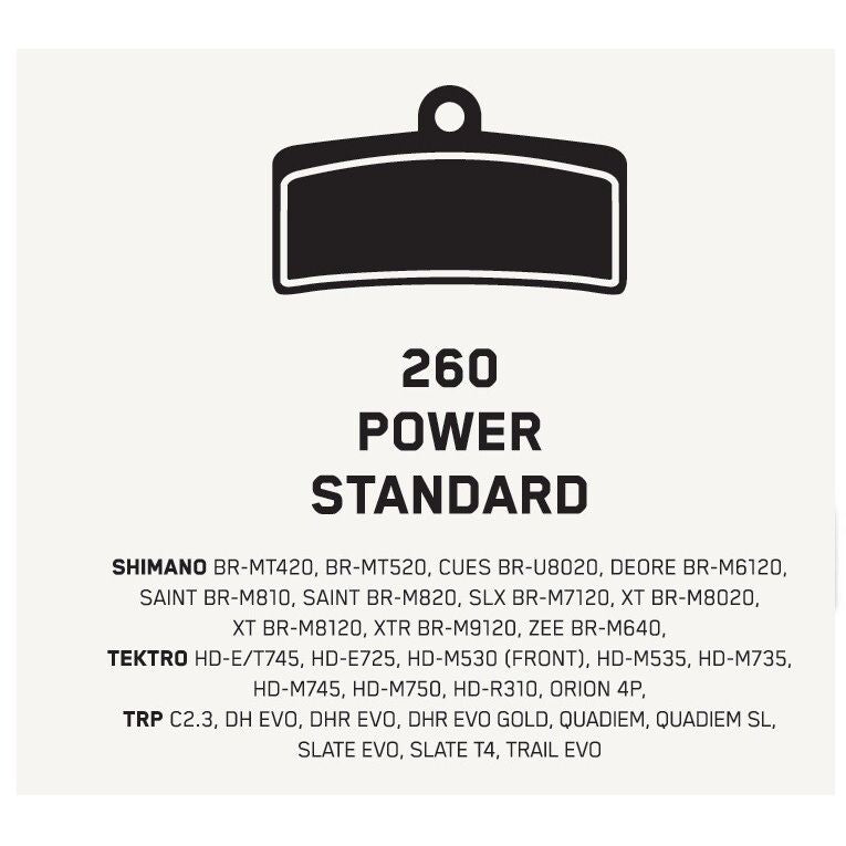 TS-BSPS26::0::TS-BSPS26::PLAQUETTES DE FREIN 260  STANDARD