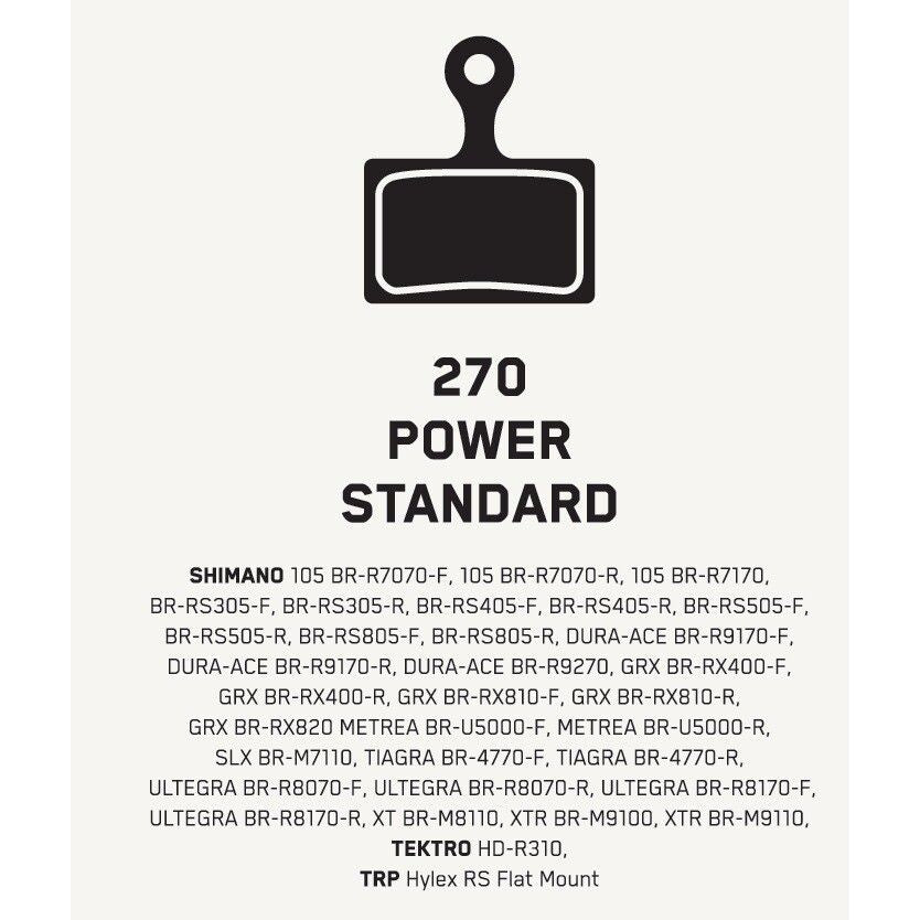 TS-BSPS27::0::TS-BSPS27::PLAQUETTES DE FREIN 270  STANDARD