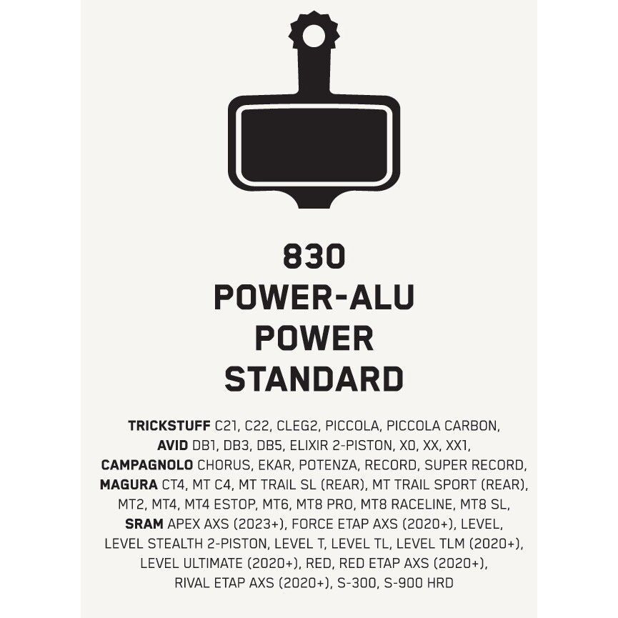 TS-BSPS83::0::TS-BSPS83::PLAQUETTES DE FREIN 830  STANDARD