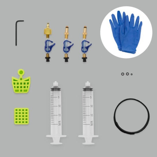 U-BK-80035::0::U-BK-80035::SRAM ULTIMATE BLEED KIT- ALL FITTINGS