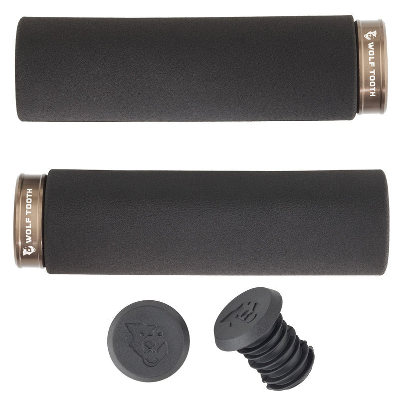 WO-FPLCK-BLK-ESP::0::WO-FPLCK-BLK-ESP::LOCK-ON FAT PAW GRIP BLACK WITH ESPRESSO COLL
