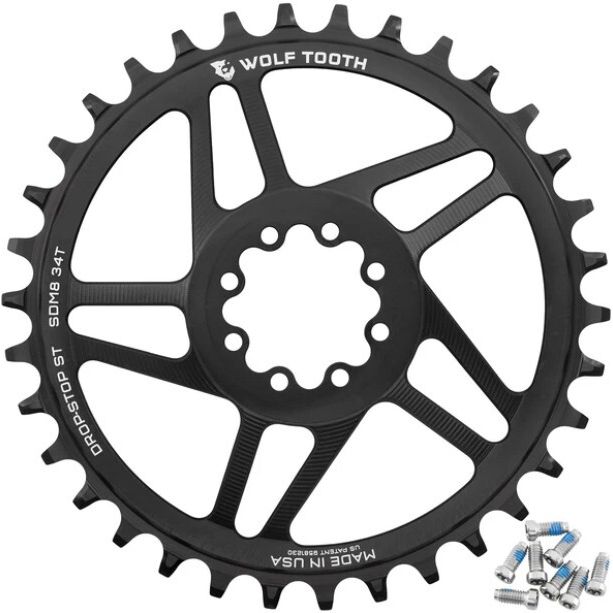 WO-SDM8-R-S-03P-34::0::WO-SDM8-R-S-03P-34::PLATEAU DIRECT POUR SRAM 8-BOLT 34T 3MM DÉCALAGE