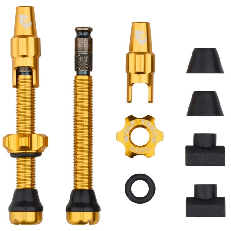 WO-TLV-CLIK44-GLD::0::WO-TLV-CLIK44-GLD::TUBELESS VALVE STEM KIT CLIK 44MM OR