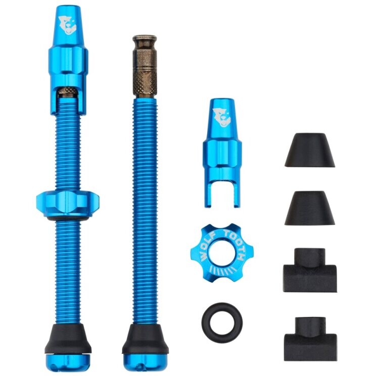 WO-TLV-CLIK60-BLU::0::WO-TLV-CLIK60-BLU::TUBELESS VALVE STEM KIT CLIK 60MM BLEU