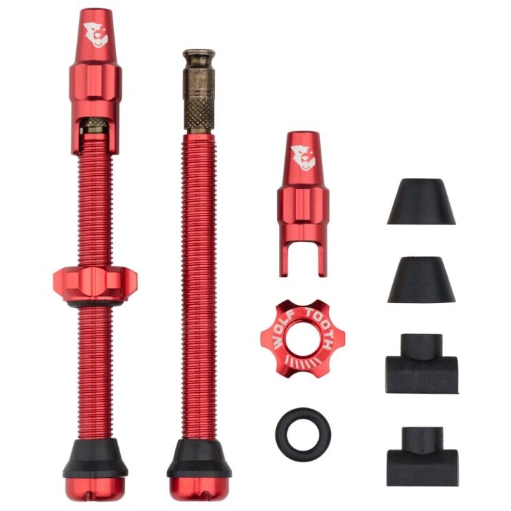 WO-TLV-CLIK60-RED::0::WO-TLV-CLIK60-RED::TUBELESS VALVE STEM KIT CLIK 60MM ROUGE