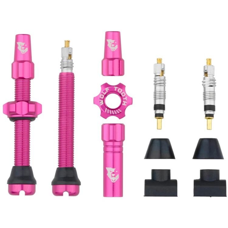 WO-TLV-KIT44-PNK::0::WO-TLV-KIT44-PNK::TUBELESS VALVE STEM KIT 44MM ROSE